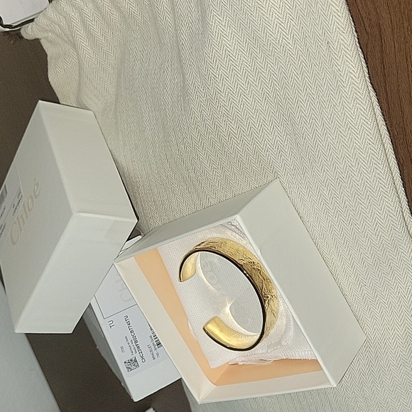 Chloé Gold-Plated Brass Bangle - Picture 1 of 11